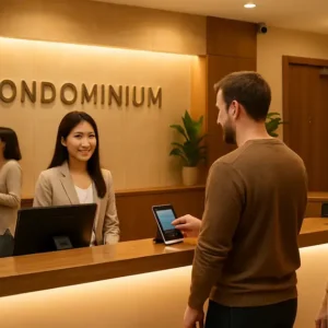 Abordagem mais eficiente para a recepção em condomínios